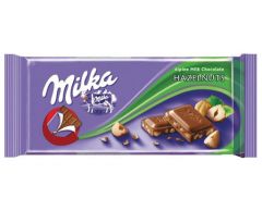 MILKA HAZELNUTS 100G
