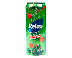 RELAX LIMONADA KAKTUS 0,33L PLECH
