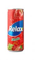 RELAX LIMONADA JAHODA 0,33L PLECH