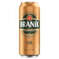 BRANIK LEZAK 12% SV.  0,5L PLECH