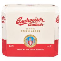BUDVAR ORIGINAL SV.LEZAK  6*0,5L PLECH MP
