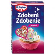 DECOR ZDOBENI PESTRE 80G