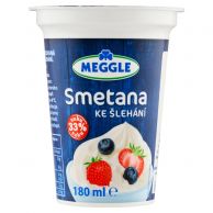 MEGG.SMETANA  SLEH.33% 180 ML