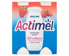 ACTIMEL JAHODA 4X100 G
