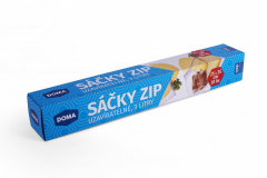 SACKY ZIP COOP DOMA 25X35 CM 10KS K24