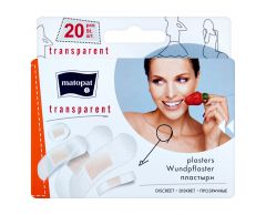 NAPLAST TRANSPARENT 20KS MATOPAT