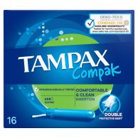 TAMPAX TAMPONY COMPAK SUPER 16KS